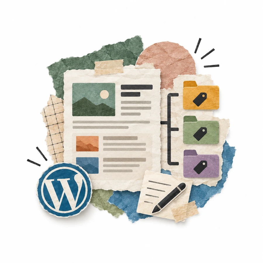 WordPress Blog Setup & Category Structure