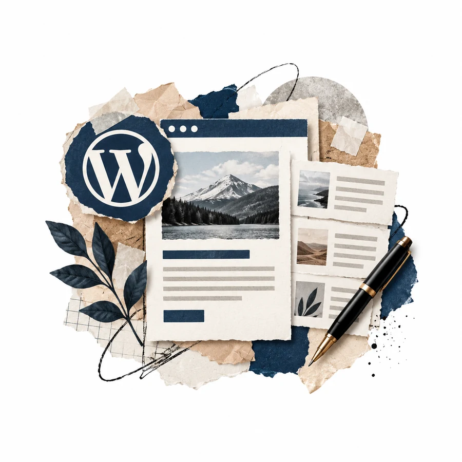 WordPress Blog Page Design